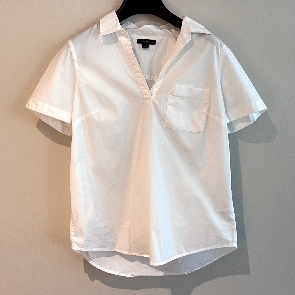 Jcrew | Popover Short Sleeve Shirt